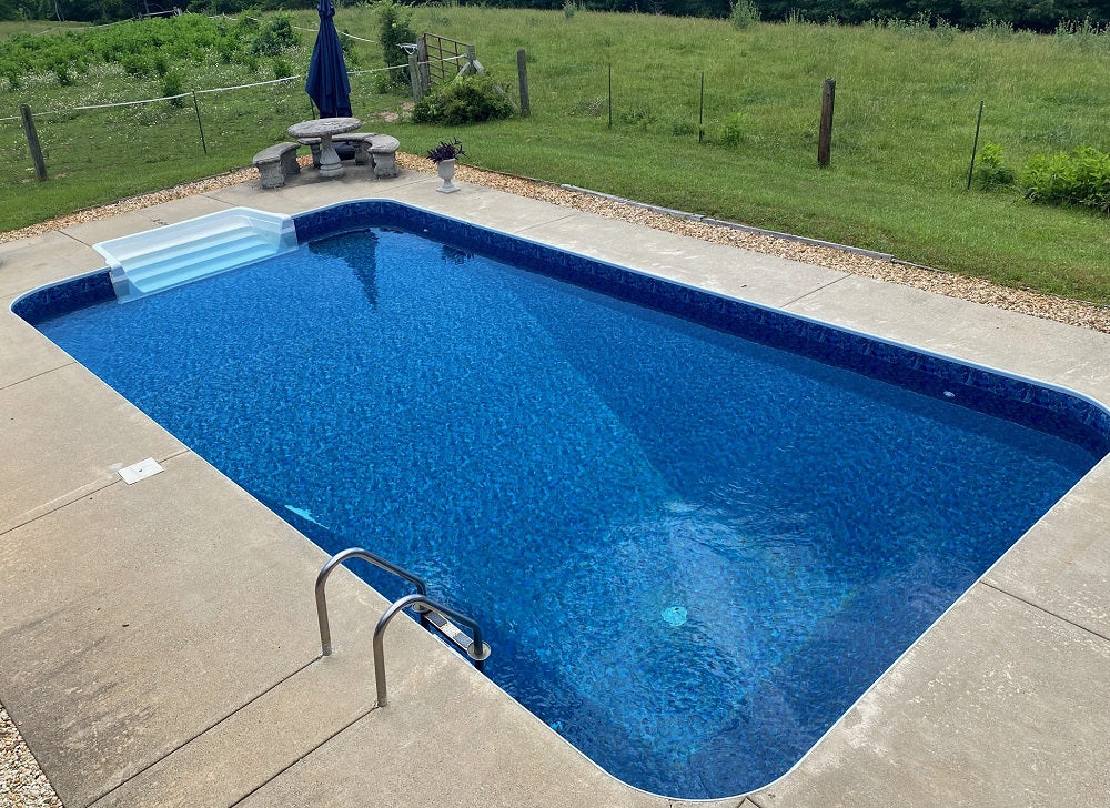 InGround Vinyl Pool Liner - Kyoto Pearl