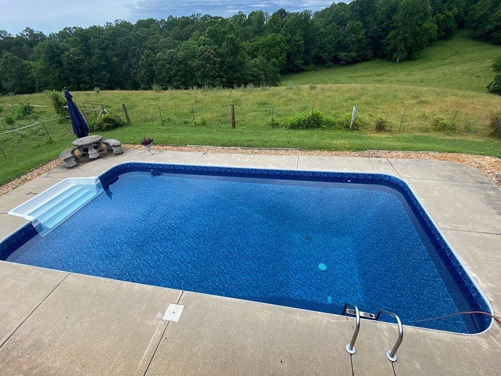 InGround Vinyl Pool Liner - Kyoto Pearl