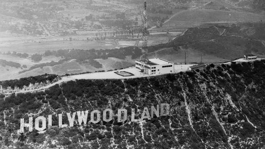 There Was Once a Swimming Pool Above The Hollywood Sign in LA