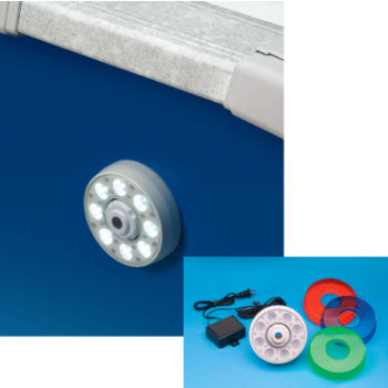 Multicolor Jet Return Fitting Light For Above Ground Pools