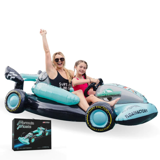 TEAL RACING POOL FLOAT / WINTER SLED - AM SPEED