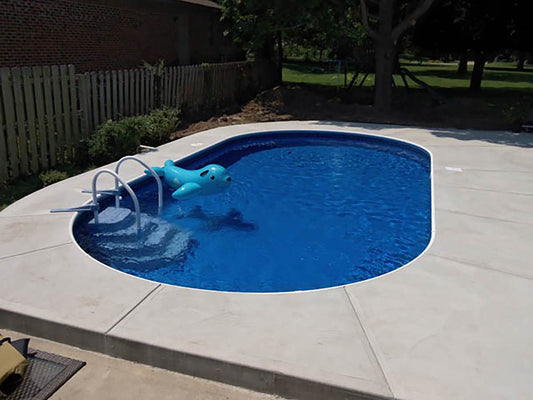 14' x 28' In-Ground Pool Kit (Oval)